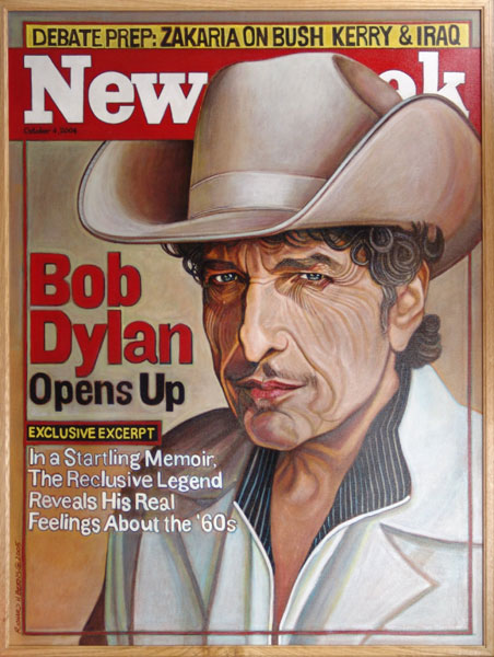 Bob Dylan Newsweek Cover.