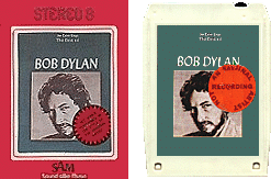 2 examples of the 8-Track cartridge (Left: in sleeve)